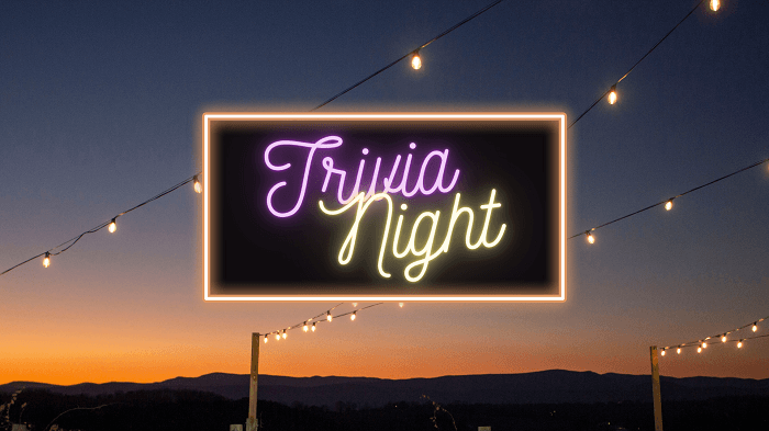 Active Recovery Socials Trivia Night