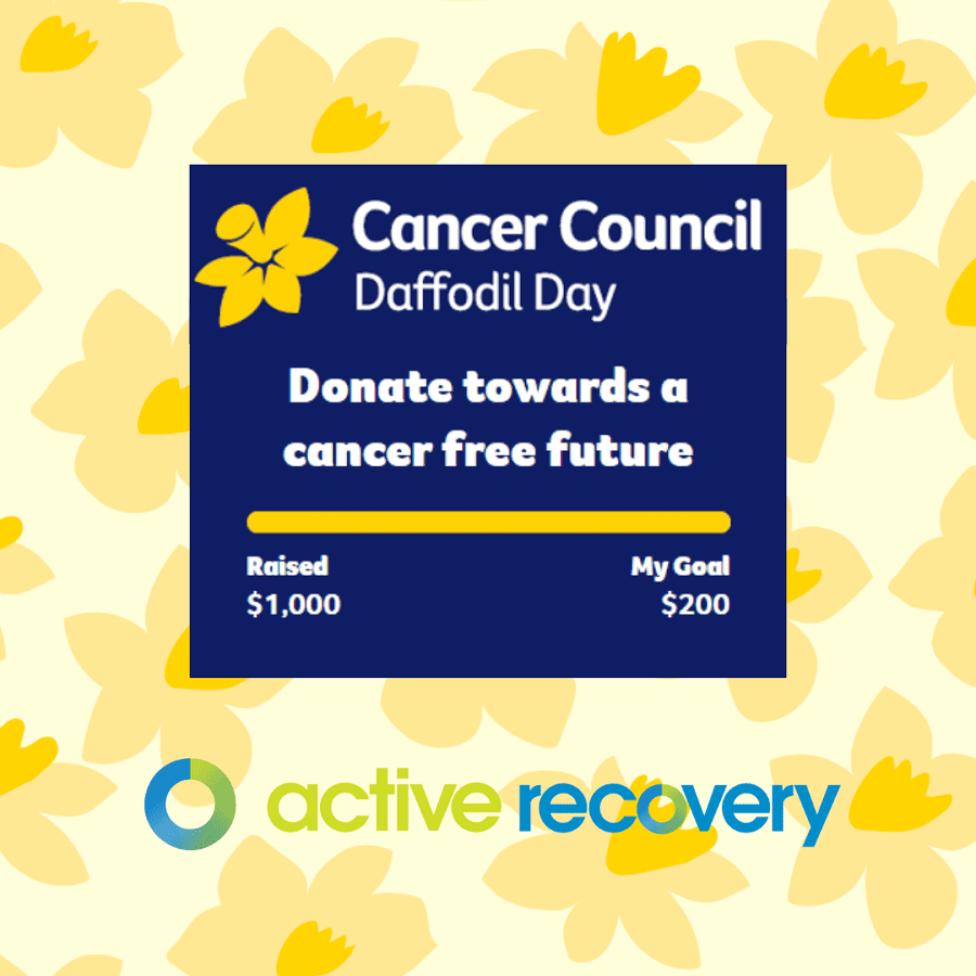 Active Recovery - raise funds for the Cancer Council