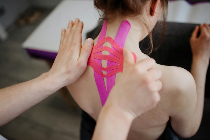 What is taping in physiotherapy